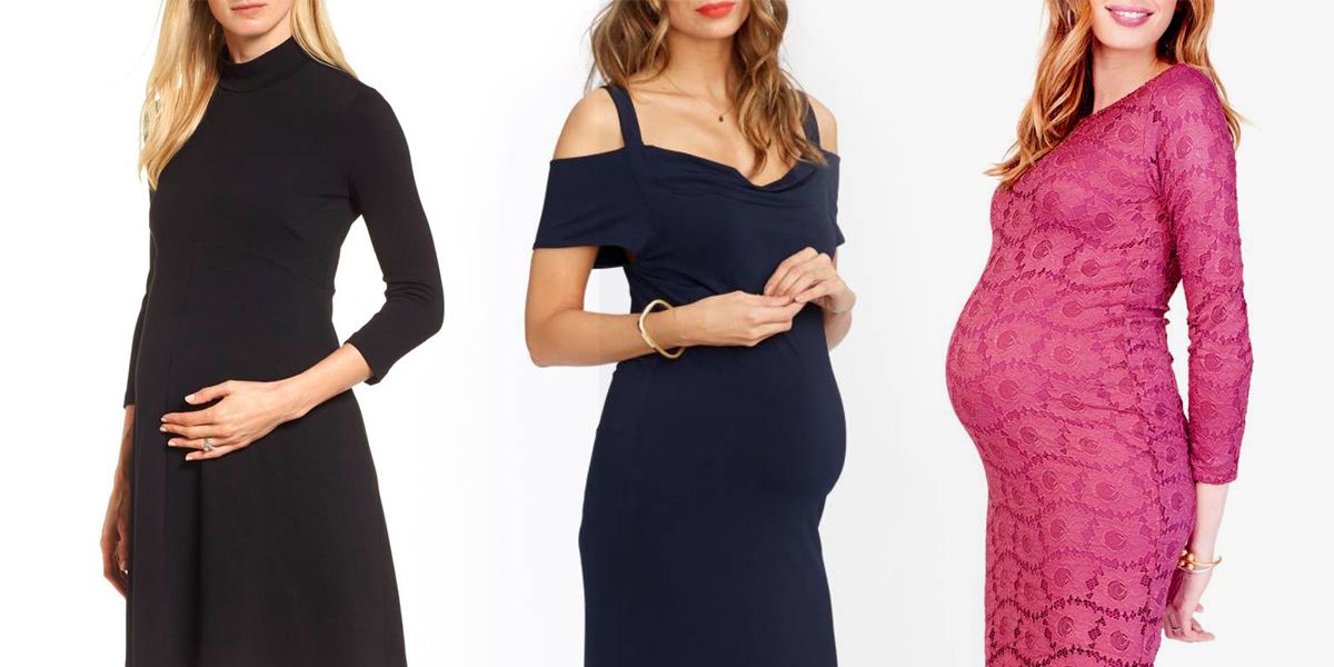 Formal dresses for pregnant women: what to wear